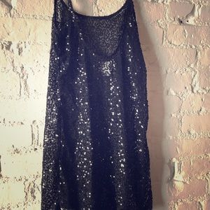 Gorgeous Free People Sequin Intimates Slip Dress-S